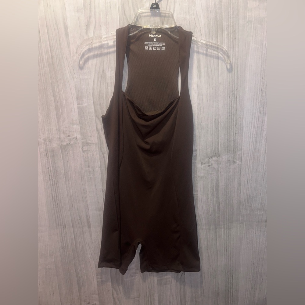 Purple Sleeveless Bodysuit